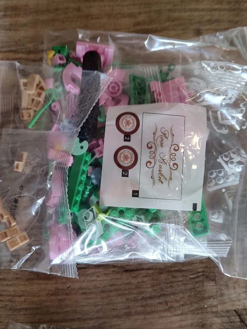Scented Lego Like Flower Basket
